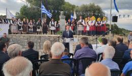 Τελέστηκε χθες στο Κεφαλινού τρισάγιο στην μνήμη του Αντιστράτηγου Ηλία Κορμά και των παλικαριών του image