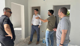 Προχωράει η ανακαίνιση δημοτικού κτιρίου στη Δ.Κ. Λογγάς image
